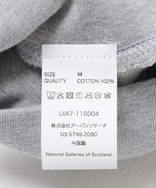 URBAN RESEARCH(アーバンリサーチ)の「URBAN RESEARCH iD Francis Cadell F Sweat(スウェット・メンズ・グレー/ネイビー・MEDIUM/LARGE)」の13枚目の写真