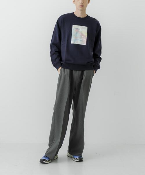 URBAN RESEARCH(アーバンリサーチ)の「URBAN RESEARCH iD Francis Cadell F Sweat(スウェット・メンズ・グレー/ネイビー・MEDIUM/LARGE)」の6枚目の写真