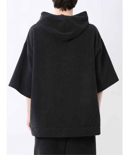 TAKA-Q(タカキュー)の「【サウナ キャンプ アウトドア】タカキュー Sauna Camp×T/Q パイル ポンチョ(セットアップ可能)(パーカー・メンズ・ネイビー/ブラック/カーキ・FREE)」の8枚目の写真