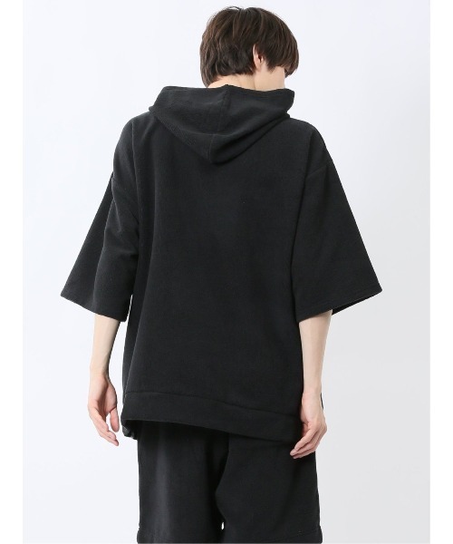TAKA-Q(タカキュー)の「【サウナ キャンプ アウトドア】タカキュー Sauna Camp×T/Q パイル ポンチョ(セットアップ可能)(パーカー・メンズ・ネイビー/ブラック/カーキ・FREE)」の14枚目の写真
