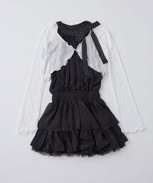 OLIVE des OLIVE | アメスリボレロセットミニワンピ(ワンピース)