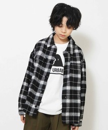 ジーンズベー ビッグシャツ(チェック柄)