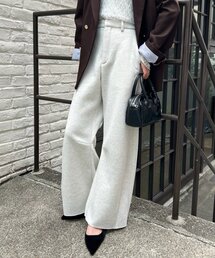 mystic | 【WEB限定/年間総売上1位!】裏起毛カーブスウェットパンツ(その他パンツ)