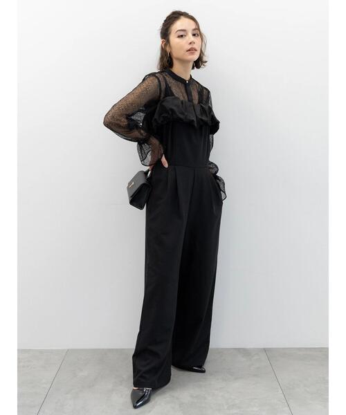 Te chichi(テチチ)の「【セレモニーアイテム】バルーンフリルオールインワン(セットアップ可)(サロペット/オーバーオール・レディース・ブラック/グレー・F)」の22枚目の写真