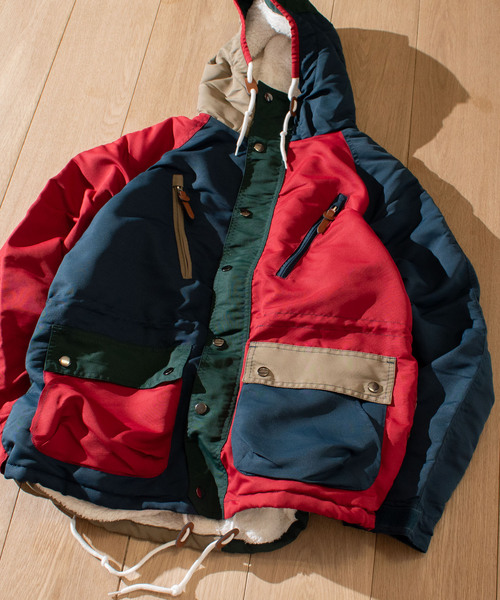 JOHN'S CLOSET(ジョンズクローゼット)の「【HALHAM】マウンテンパーカー(マウンテンパーカー・メンズ・レッド・X-LARGE)」の2枚目の写真