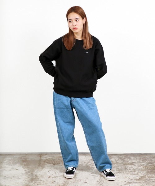 HUF(ハフ)の「CLASSIC FLEECE CREW / HUF クルー トレーナー(スウェット・メンズ・レッド系その他/グリーン系その他/ブラック/ホワイト系その他・X-LARGE/SMALL/MEDIUM/XX-LARGE/LARGE)」の16枚目の写真