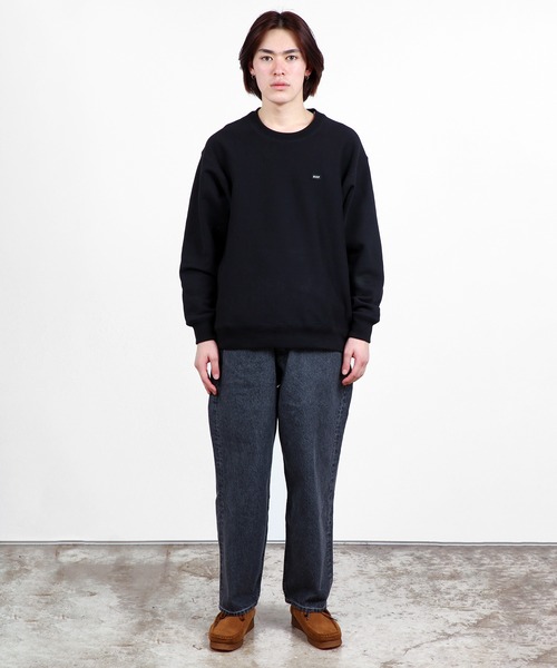 HUF(ハフ)の「CLASSIC FLEECE CREW / HUF クルー トレーナー(スウェット・メンズ・レッド系その他/グリーン系その他/ブラック/ホワイト系その他・X-LARGE/SMALL/MEDIUM/XX-LARGE/LARGE)」の13枚目の写真