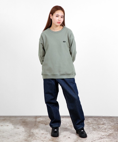 HUF(ハフ)の「CLASSIC FLEECE CREW / HUF クルー トレーナー(スウェット・メンズ・レッド系その他/グリーン系その他/ブラック/ホワイト系その他・X-LARGE/SMALL/MEDIUM/XX-LARGE/LARGE)」の20枚目の写真