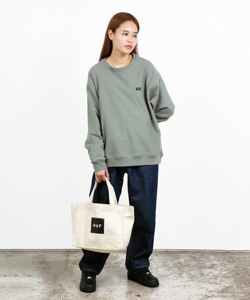 HUF(ハフ)の「CLASSIC FLEECE CREW / HUF クルー トレーナー(スウェット・メンズ・レッド系その他/グリーン系その他/ブラック/ホワイト系その他・X-LARGE/SMALL/MEDIUM/XX-LARGE/LARGE)」の21枚目の写真