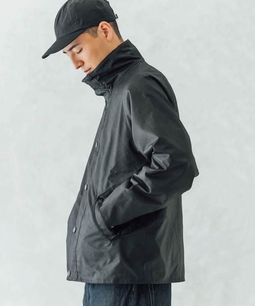 Barbour(バブアー)の「【Barbour】〈別注〉TRANSPORT オイルドジャケット MEN(その他アウター・メンズ・ブラック・40/42/44)」の3枚目の写真