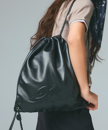 X-girl | FAUX LEATHER KNAPSACK(バックパック/リュック)