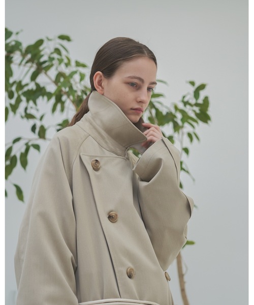 Oversized Double Lapel Trenchcoat / オーバーサイズダブルラペルトレンチコートの19枚目の写真