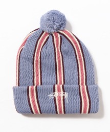 STUSSY | STUSSY/ステューシー Striped Pom ビーニー(ニットキャップ/ビーニー)