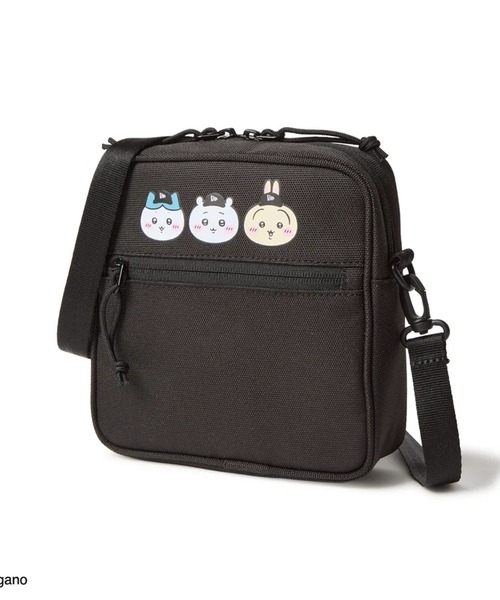 NEW ERA(ニューエラ)の「ニューエラ【NEW ERA】- ちいかわ バッグ【SQUARE SHOULDER POUCH 1.5 CHIIKAWA BLACK 【14864480】】(ポーチ・レディース・ブラック・ONE SIZE)」の1枚目の写真