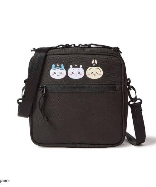 NEW ERA(ニューエラ)の「ニューエラ【NEW ERA】- ちいかわ バッグ【SQUARE SHOULDER POUCH 1.5 CHIIKAWA BLACK 【14864480】】(ポーチ・レディース・ブラック・ONE SIZE)」の2枚目の写真