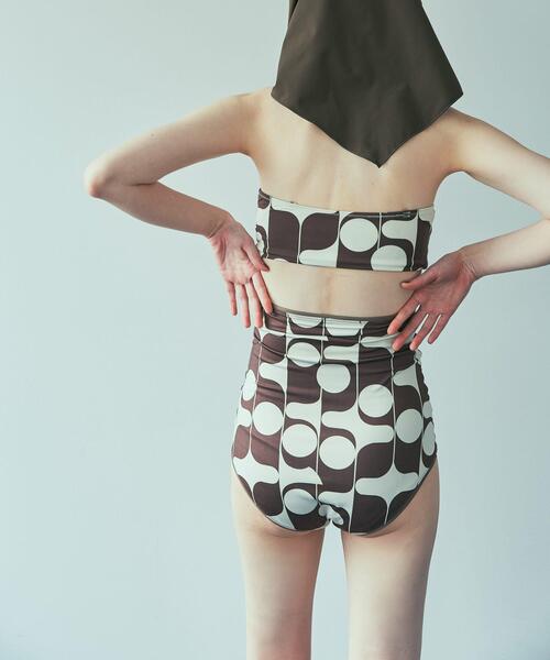 URBAN RESEARCH(アーバンリサーチ)の「『2サイズ展開』『UVカット』Swim URBAN RESEARCH スイムリバーシブルショーツ(水着・レディース・グリーン系その他/ブラウン系その他・SMALL/MEDIUM)」の2枚目の写真