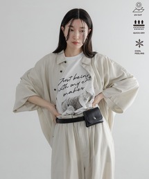 LOWRYS FARM | 【LFM(U)】ソフリネンドロストシャツSS 620886(Tシャツ/カットソー)