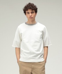 【ビームスの百名品】REMI RELIEF / 別注 Cut Off Short Sleeve Sweat