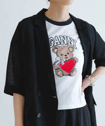 GANNI | GANNI Basic Jersey Bear Small T-shirts(Tシャツ/カットソー)