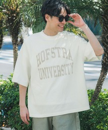 coca(coca) | メンズカレッジプリント半袖Tシャツ(Tシャツ/カットソー)
