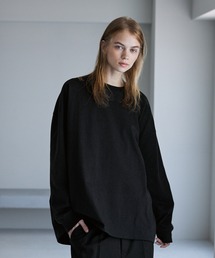 SERACE | 【SERACE】Loose silhouette cotton long Tee / ルーズシルエットコットンロンT(Tシャツ/カットソー)