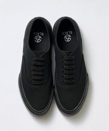 SLACK FOOTWEAR | 厚底 キャンバススニーカー モノトーン サドルシューズ スリーヴ(スニーカー)