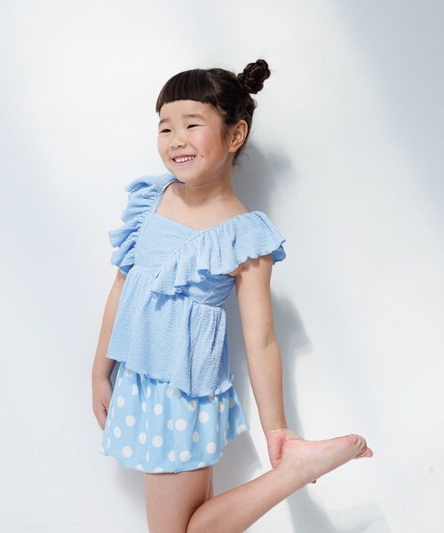 LOWRYS FARM(ローリーズファーム)の「【KIDS】SWIM フリルセットアップ 105952(水着・キッズ・ネイビー/ピンク/ブルー/ブラック・110cm/120cm/130cm)」の20枚目の写真