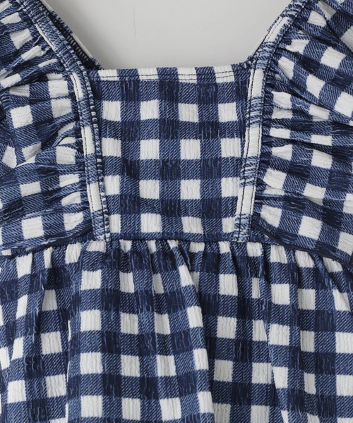 LOWRYS FARM(ローリーズファーム)の「【KIDS】SWIM フリルセットアップ 105952(水着・キッズ・ネイビー/ピンク/ブルー/ブラック・110cm/120cm/130cm)」の6枚目の写真