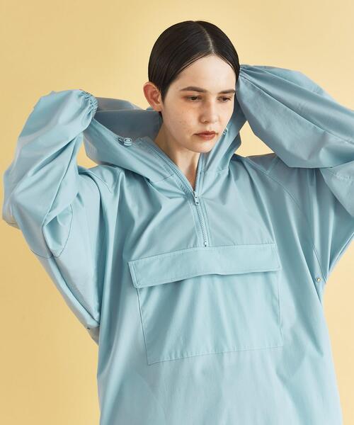 URBAN RESEARCH(アーバンリサーチ)の「『UVカット』Swim URBAN RESEARCH スイムアノラックパーカー(水着・レディース・ネイビー/ホワイト/ライトブルー・FREE)」の13枚目の写真