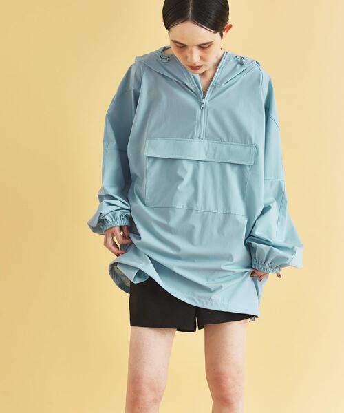 URBAN RESEARCH(アーバンリサーチ)の「『UVカット』Swim URBAN RESEARCH スイムアノラックパーカー(水着・レディース・ネイビー/ホワイト/ライトブルー・FREE)」の17枚目の写真