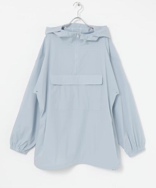 URBAN RESEARCH(アーバンリサーチ)の「『UVカット』Swim URBAN RESEARCH スイムアノラックパーカー(水着・レディース・ネイビー/ホワイト/ライトブルー・FREE)」の19枚目の写真