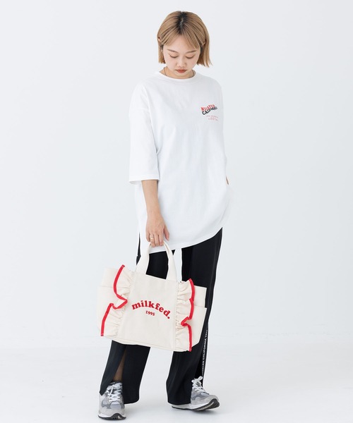 RUFFLE BAG /2WAYショルダーバッグ トートバッグ/A4収納の9枚目の写真