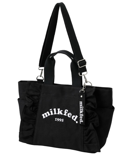 RUFFLE BAG /2WAYショルダーバッグ トートバッグ/A4収納の10枚目の写真
