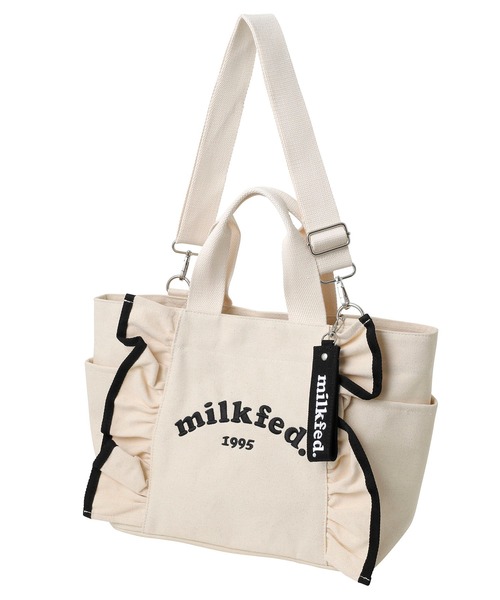 RUFFLE BAG /2WAYショルダーバッグ トートバッグ/A4収納の6枚目の写真