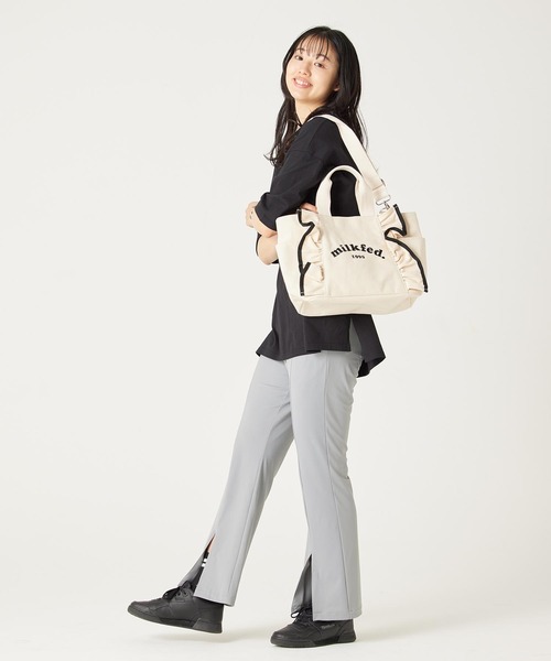 RUFFLE BAG /2WAYショルダーバッグ トートバッグ/A4収納の20枚目の写真