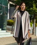 GLOBAL WORK(グローバルワーク)の「ジャケット/アウター(ノーカラーコート)」