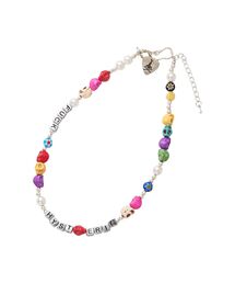 HYSTERIC GLAMOUR | Akashic Tree/SKULLビーズネックレス(ネックレス)