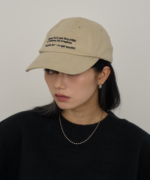 NOGLE(ノグル)の「【NOGLE/ノグル】刺繍ロゴキャップ(キャップ・レディース・ブラック/ベージュ/ネイビー/ブラウン/レッド/ブラウン系その他/アイボリー/グリーン・FREE)」の5枚目の写真