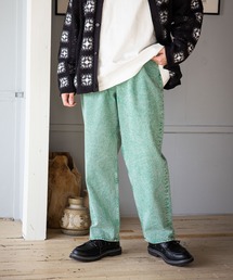 デニムバギーワイドパンツ5P