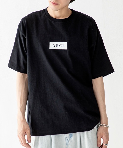 AMERICAN RAG CIE(アメリカンラグシー)の「【AMERICAN RAG CIE】 BOXロゴTシャツ (ユニセックス)(Tシャツ/カットソー・レディース・ブラック/ホワイト/グリーン・LARGE/MEDIUM)」の3枚目の写真