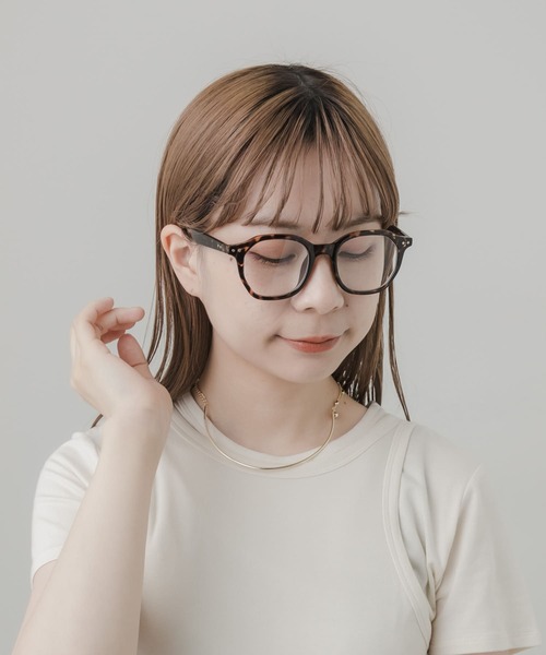 SMELLY(スメリー)の「オクタゴンフレームダテメガネ(メガネ・レディース・ブラック/ブラウン系その他・-)」の17枚目の写真