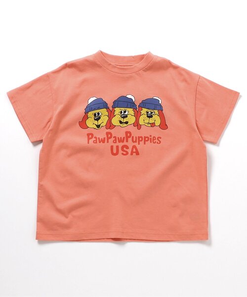 BREEZE(ブリーズ)の「【WEB限定/ジュニア対応】カラバリプリント半袖Tシャツ(Tシャツ/カットソー・キッズ・パープル/ブラウン/ブラック/アイボリー/ターコイズブルー/スカイブルー/ベージュ/レッド/ピンク/サックスブルー/オフホワイト/ネイビー/ベビーピンク/チャコール/グリーン/ミント/オレンジ/ブルー/イエロー・90/130/140/150/100/110/120)」の19枚目の写真