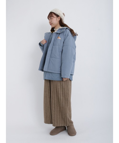 Samansa Mos2(サマンサ モスモス)の「【KELTY×SamansaMos2】ベストレイヤードジャケット(ベスト・レディース・サックスブルー/ブラック/ベージュ・フリ-)」の9枚目の写真