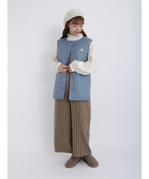 Samansa Mos2(サマンサ モスモス)の「【KELTY×SamansaMos2】ベストレイヤードジャケット(ベスト・レディース・サックスブルー/ブラック/ベージュ・フリ-)」の11枚目の写真