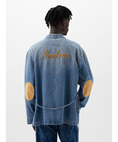 GAP(ギャップ)の「DAP GAP オーガニック デニム ラップ ジャケット(デニムジャケット・メンズ・ホワイト系その他・XS/S/M/L/XL)」の8枚目の写真