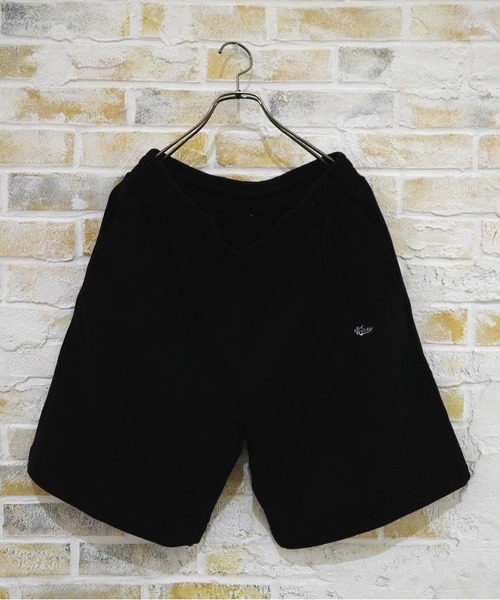 wissty(ウィスティー)の「wissty-ロゴ刺繍スウェットショーツ(スウェットパンツ・メンズ・グレー/ブラック・L/M)」の14枚目の写真