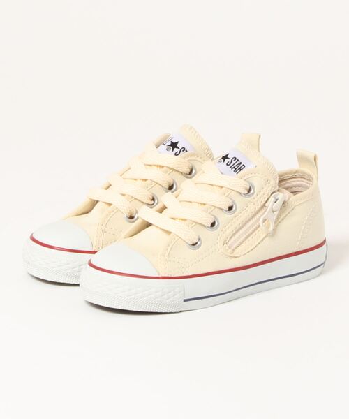 CONVERSE(コンバース)の「《CONVERSE》CHILD ALL STAR N OX コンバース チャイルド オールスター NZ OX(スニーカー・キッズ・ホワイト/レッド/ブラック/ホワイト×ホワイト・15.0cm/16.0cm/17.0cm/18.0cm/19.0cm/20.0cm/21.0cm/22.0cm)」の1枚目の写真