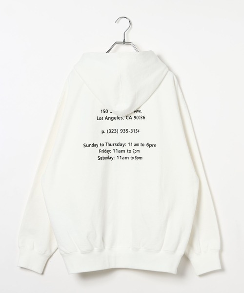 AMERICAN RAG CIE(アメリカンラグシー)の「【AMERICAN RAG CIE】 ロゴダブルジップパーカー(ユニセックス)(パーカー・レディース・ブラック/ホワイト/ライトグレー・LARGE/MEDIUM)」の4枚目の写真