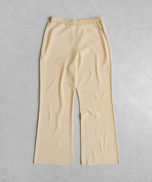 SALON adam et rope'(サロン アダム エ ロペ)の「クールニットエフォートレスパンツ / セットアップ対応(その他パンツ・レディース・キナリ/ブラック・FREE)」の17枚目の写真