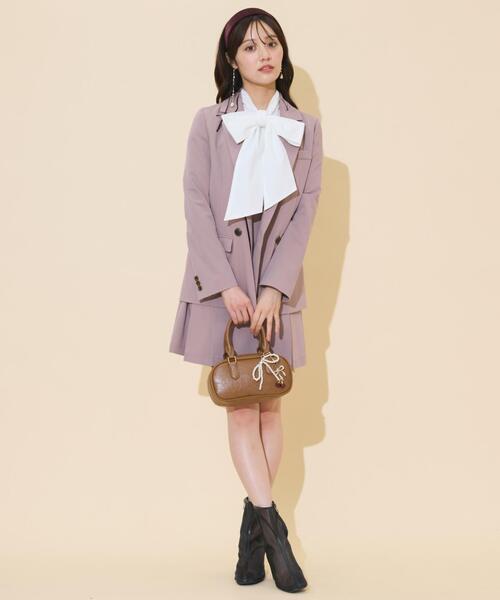 WILLSELECTION(ウィルセレクション)の「ハイウエストプリーツミニスカート(スカート・レディース・ピンク/ダークブラウン/ブラック・FREE)」の17枚目の写真